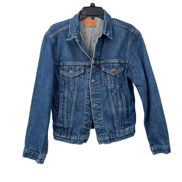 Levi's Blue Lightweight Trucker Jacket - Picture 1 of 6